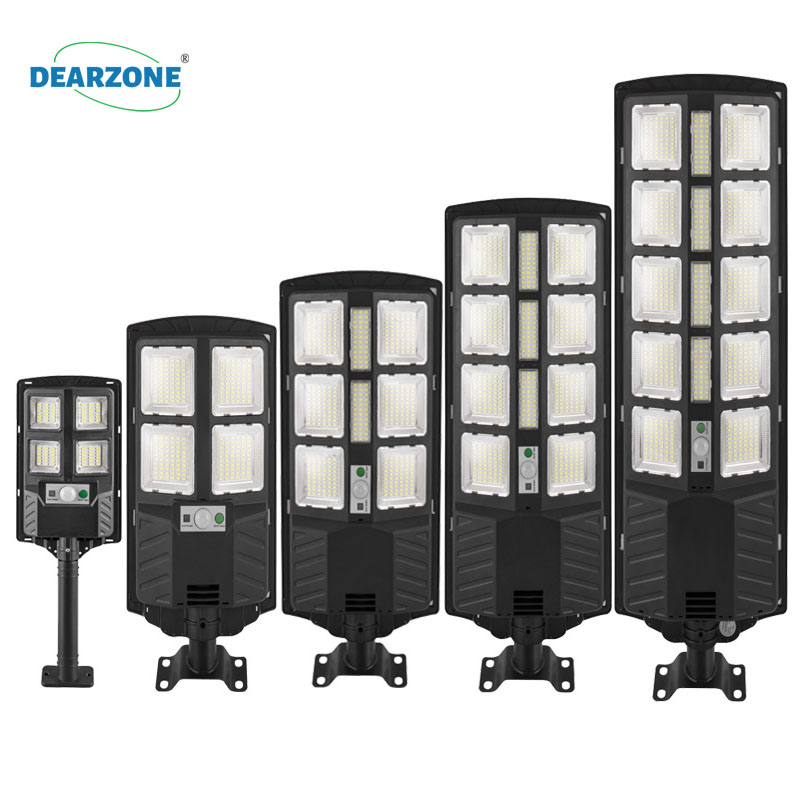 OEM LOGO Outdoor Solar Rechargeable Motion Sensor LED Street Light IP65 Waterproof Wireless Garden Wall Lamp with retail box