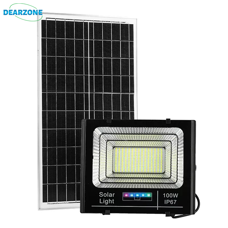 60 Watt 60W 100W 200W 300W 400W 500W 1000W All In One Commercial Cell Solar LED Flood Light